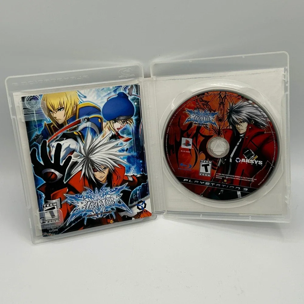 BlazBlue Calamity Trigger Sony PlayStation 3 PS3 2009 Anime Teen Complete in Box